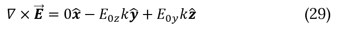 Curl of electric field