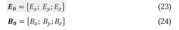 Non-orthogonal field which satisfy to Maxwell's equations
