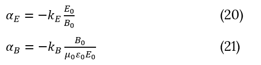 Maxwell triangular wave solution