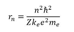Bohr radius